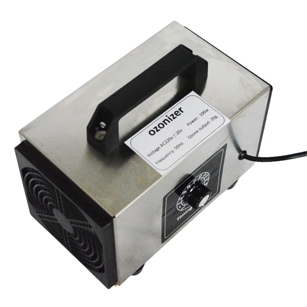 (image for) 110/220V 20g/10g/h O3 Ozone Generator Ozonator Machine Air Purifier Air Cleaner Deodorizer Sanitizer With Timing Switch