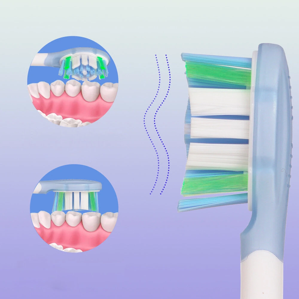 (image for) 3PCS Replacement Toothbrush Head for XIAOMI Oscillation Electric Toothbrush MES609 & MES610